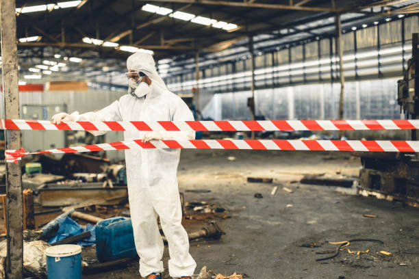 Professional Unattended Death Cleanup technician working in Barling, AR